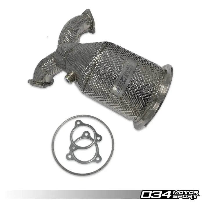 034Motorsport Audi S4/S5 (B9/B9.5) Stainless Steel Racing Catalyst