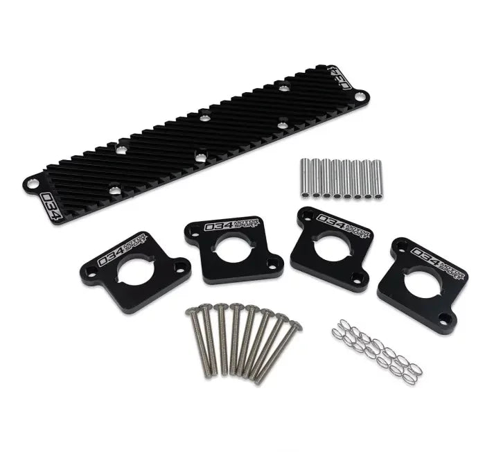 034Motorsport Billet Aluminum Coil Pack Hold Down Bracket Kit for Audi B5/B6 A4, 8N TT, VW, MkIV Beetle, MkIV GLI/Golf/GTI/Jetta/Rabbit, B5 Passat 1.8T
