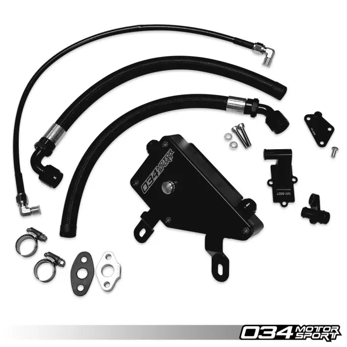 034Motorsport Audi RS3 (8V.5) Billet Aluminum Engine Catch Can Kit