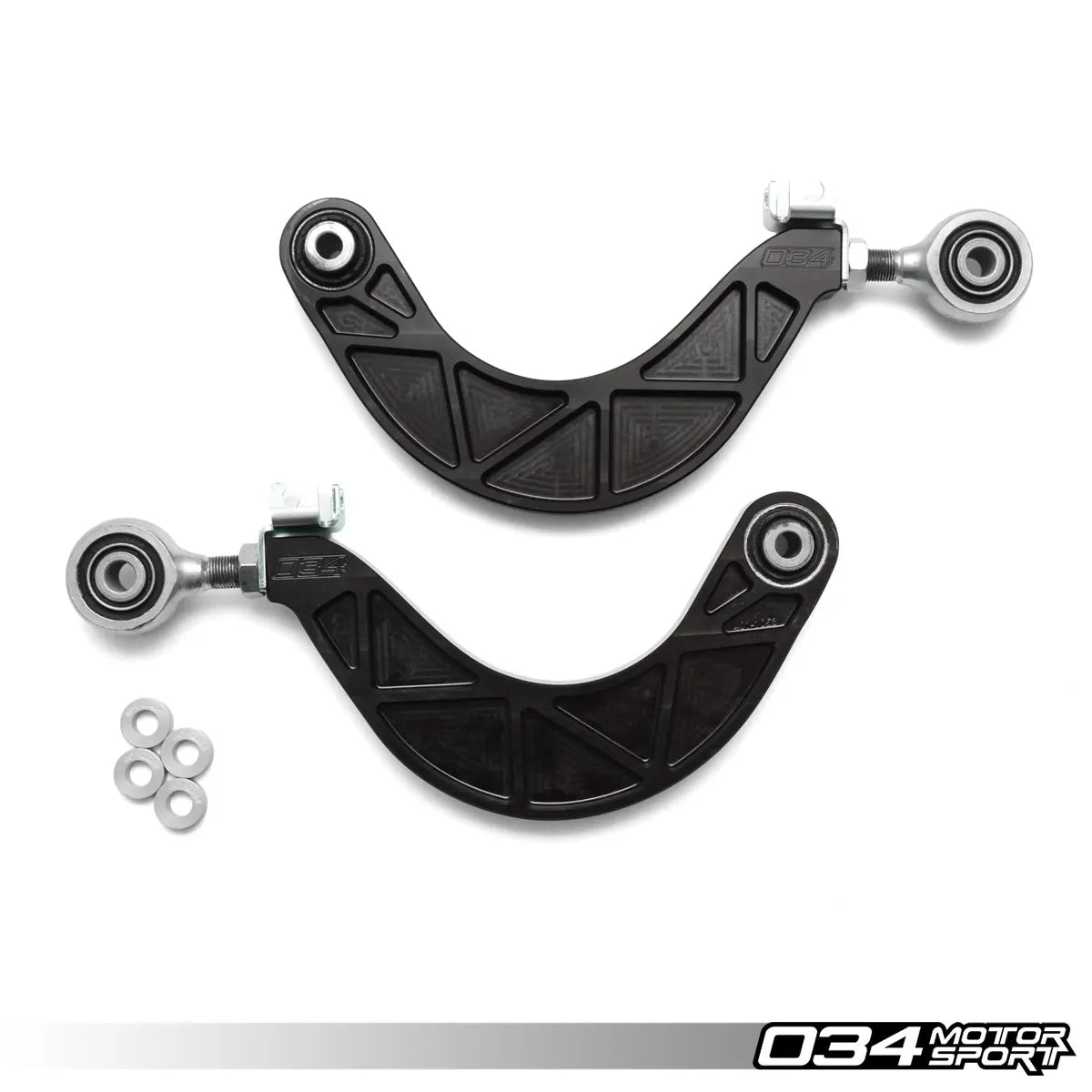 034Motorsport Control Arm Pair, Density line, Rear Upper Adjustable, Volkswagen & Audi PQ35, MQB, and MQB EVO