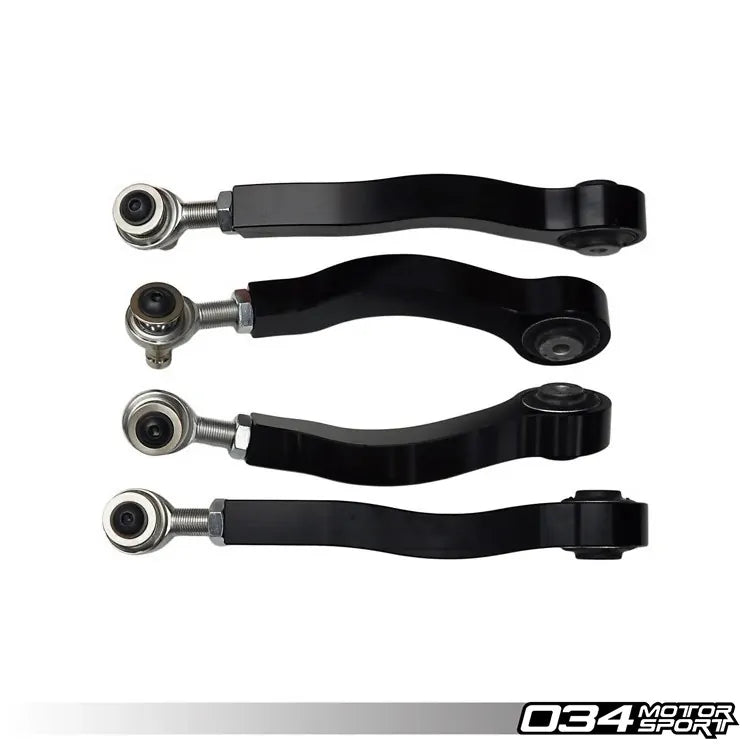 034Motorsport Density Line Adjustable Upper Control Arm Kit, Camber Correcting, B8 Audi A4/S4/RS4, A5/S5/RS5, Q5/SQ5