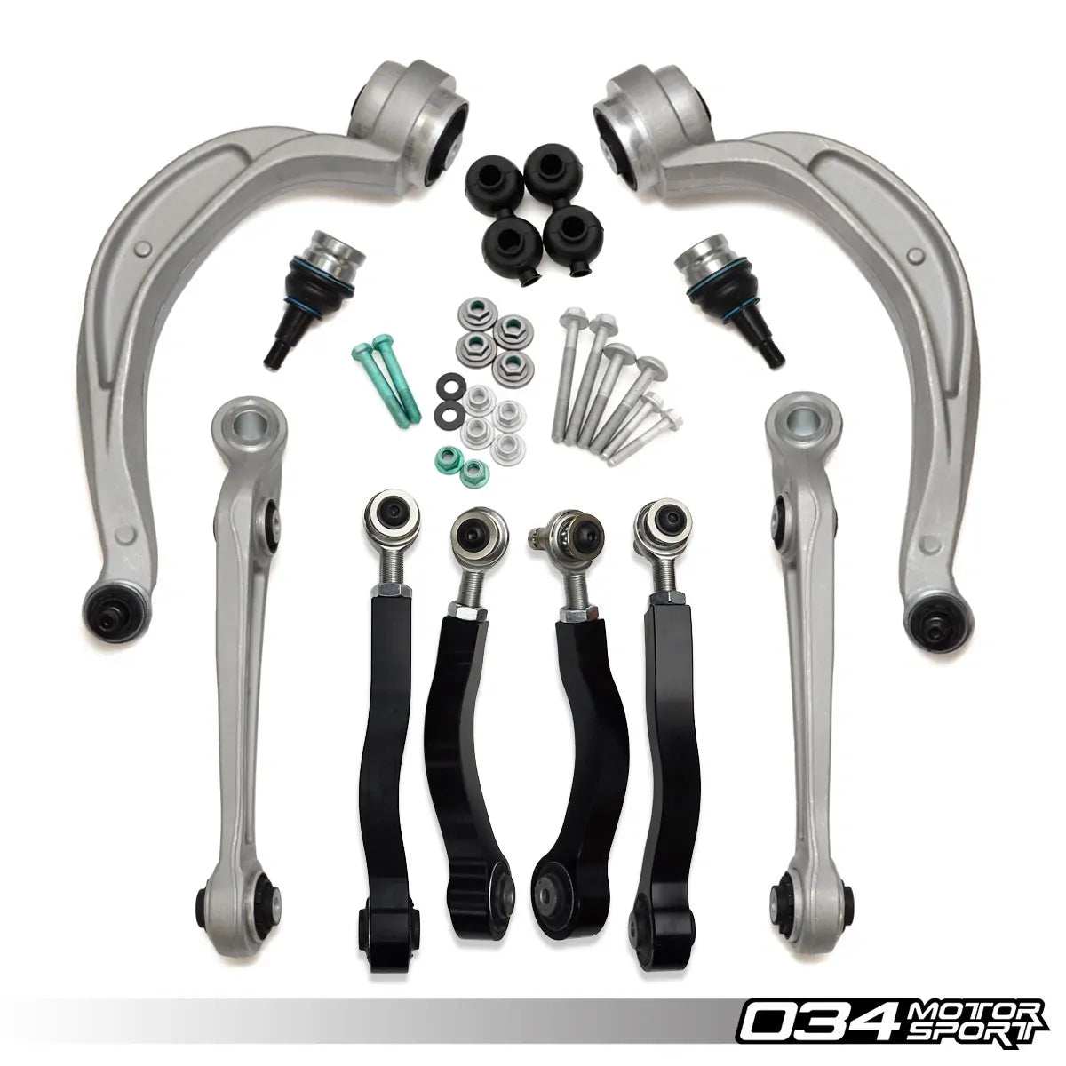 034Motorsport Audi B8/B8.5 A4/S4/RS4, A5/S5/RS5, Q5/SQ5, C7/C7.5 A6/S6/RS6, A7/S7/RS7, Porsche Macan 95B Density Line Adjustable Control Arm Kit - Performance HQ - United Kingdom