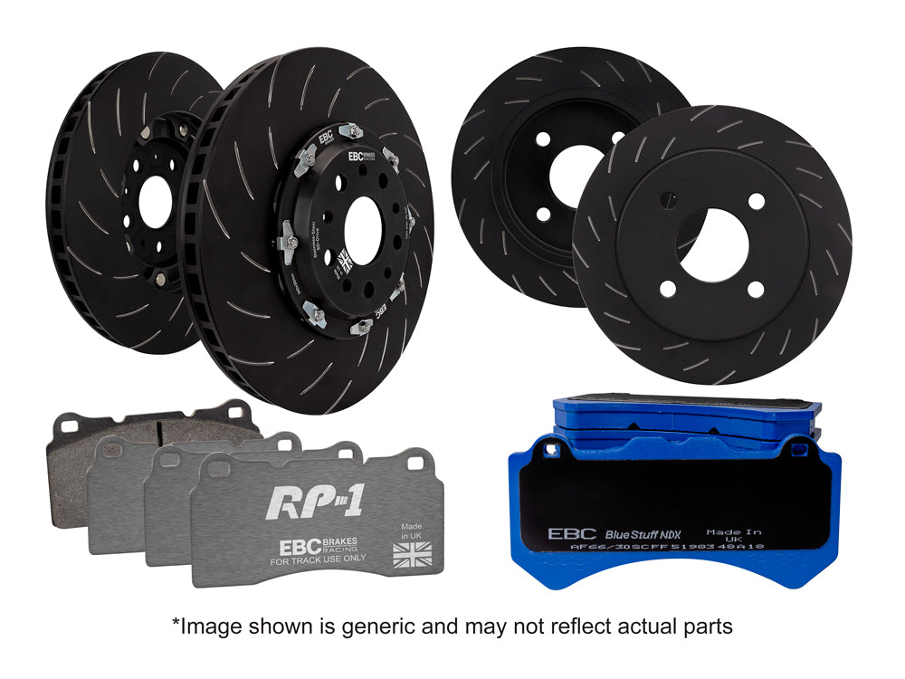 EBC Brakes Bluestuff Racing Pad and Disc Kit