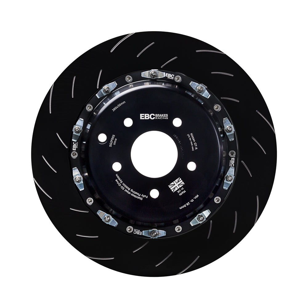 EBC Brakes 380x30mm Rear Racing 2-Piece Floating Brake Discs (Pair) – SG2F005