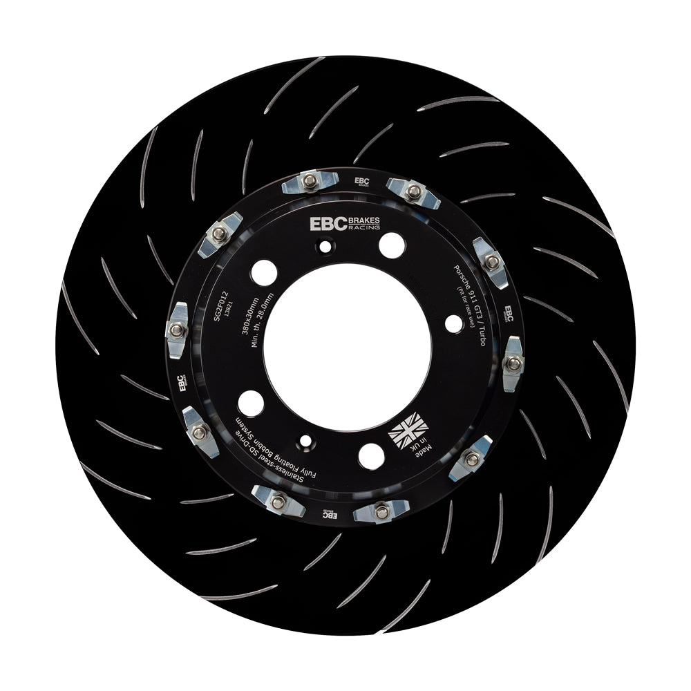 EBC Brakes 380x30mm Rear Racing 2-Piece Floating Brake Discs (Pair) – SG2F012