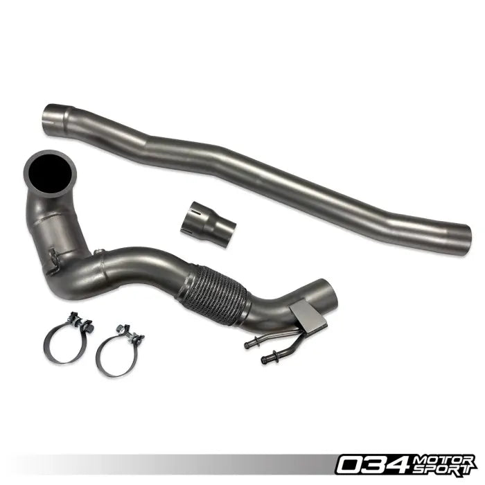 034Motorsport VAG A3/Golf Cast Stainless Steel Racing Downpipe (AWD)