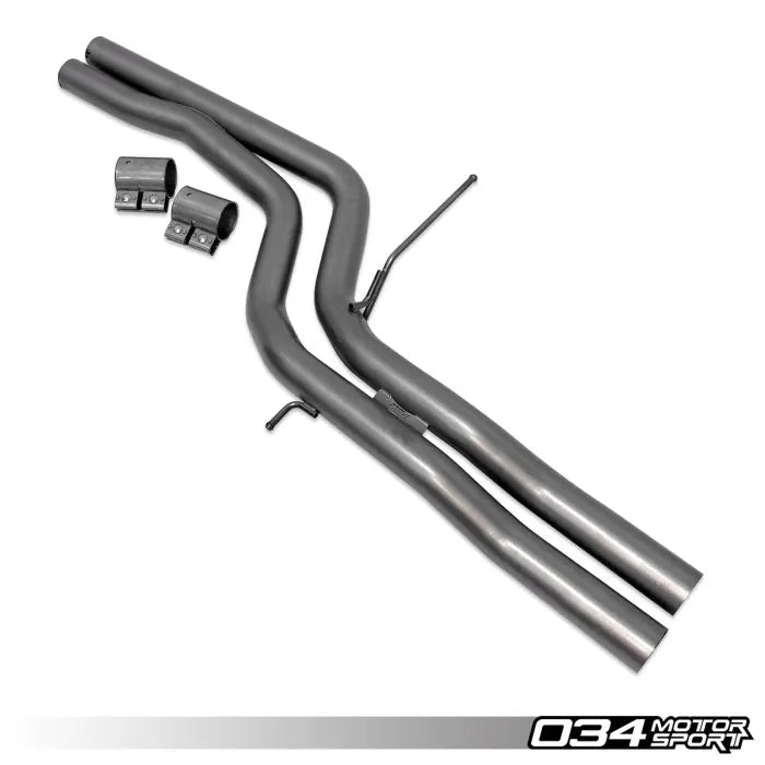 034Motorsport Audi S6 4.0TT (C7/C7.5) Res-X Resonator Delete and X-Pipe