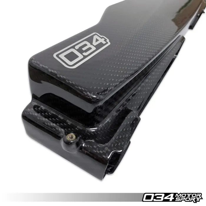 034Motorsport X34 Carbon Fiber Fresh Air Duct, Volkswagen & Audi MQB and MQB EVO with 2.0T TFSI