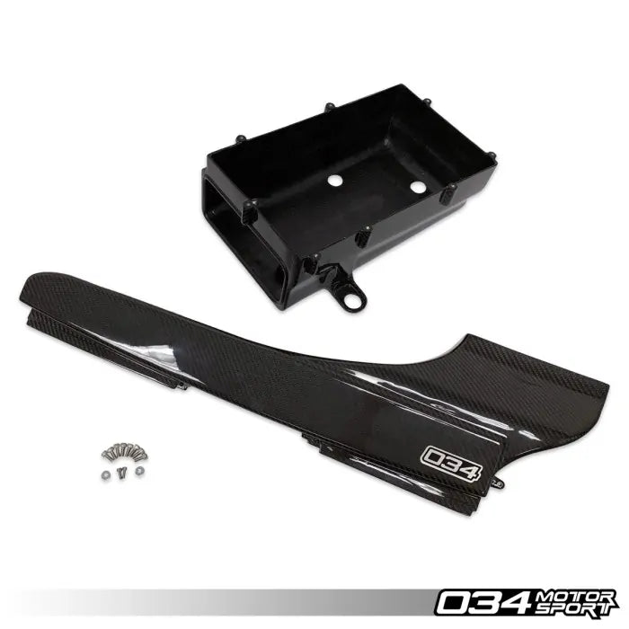 034Motorsport X34 Carbon Fiber Lower Intake Box and Fresh Air Duct for Audi 8S/8V.5 TTRS/RS3