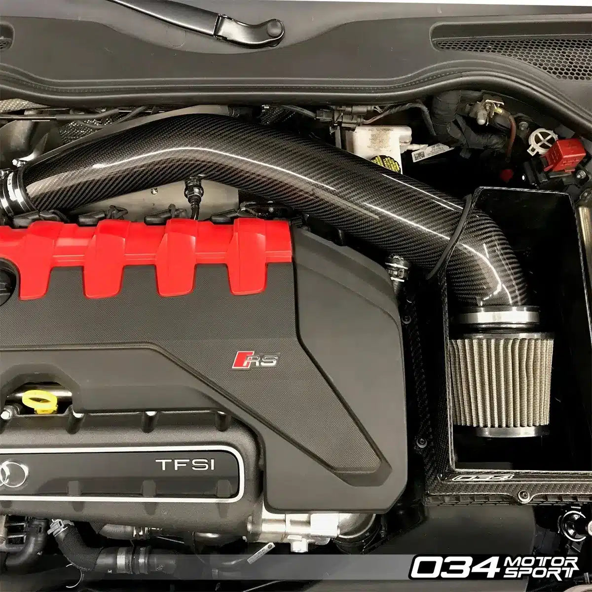 034Motorsport Intake Inlet Pipe Heat Shield Audi TT RS & RS3 2.5 TFSI EVO