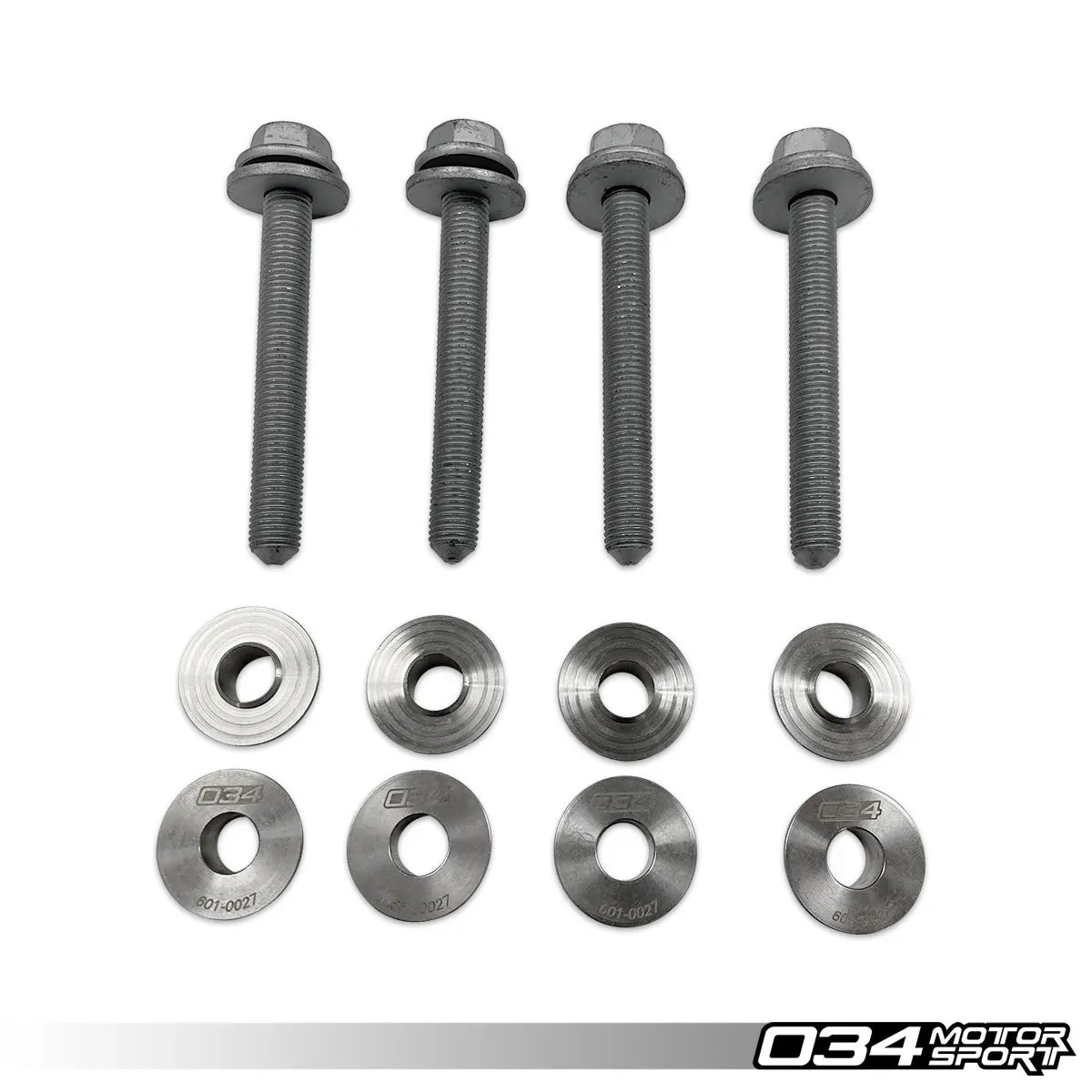 034Motorsport VAG MQB Front Subframe Locking Collar Upgrade Kit (Stamped Steel Subframe)