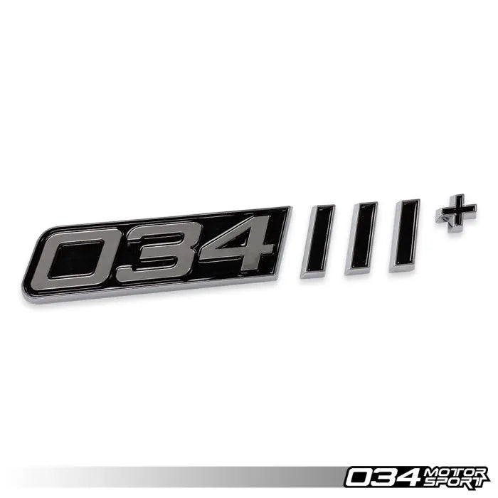 034Motorsport Dynamic+ Badge