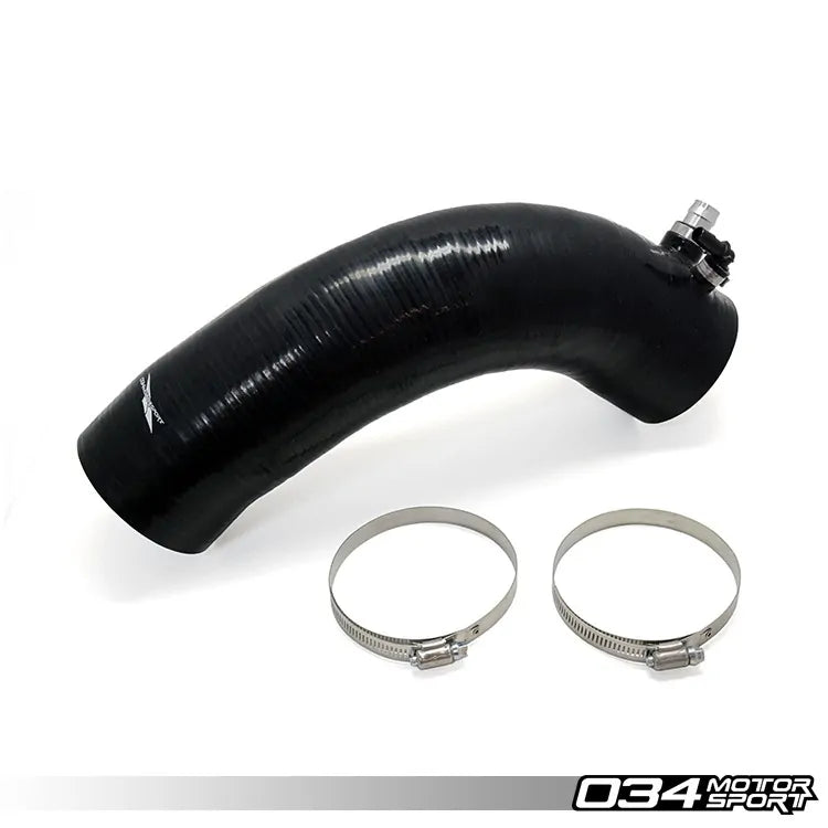 034Motorsport Silicone Throttle Body Inlet Hose, High-Flow, B8 Audi S5 4.2L FSI V8