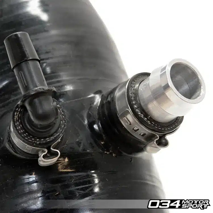 034Motorsport Silicone Throttle Body Inlet Hose, High-Flow, B8 Audi S5 4.2L FSI V8