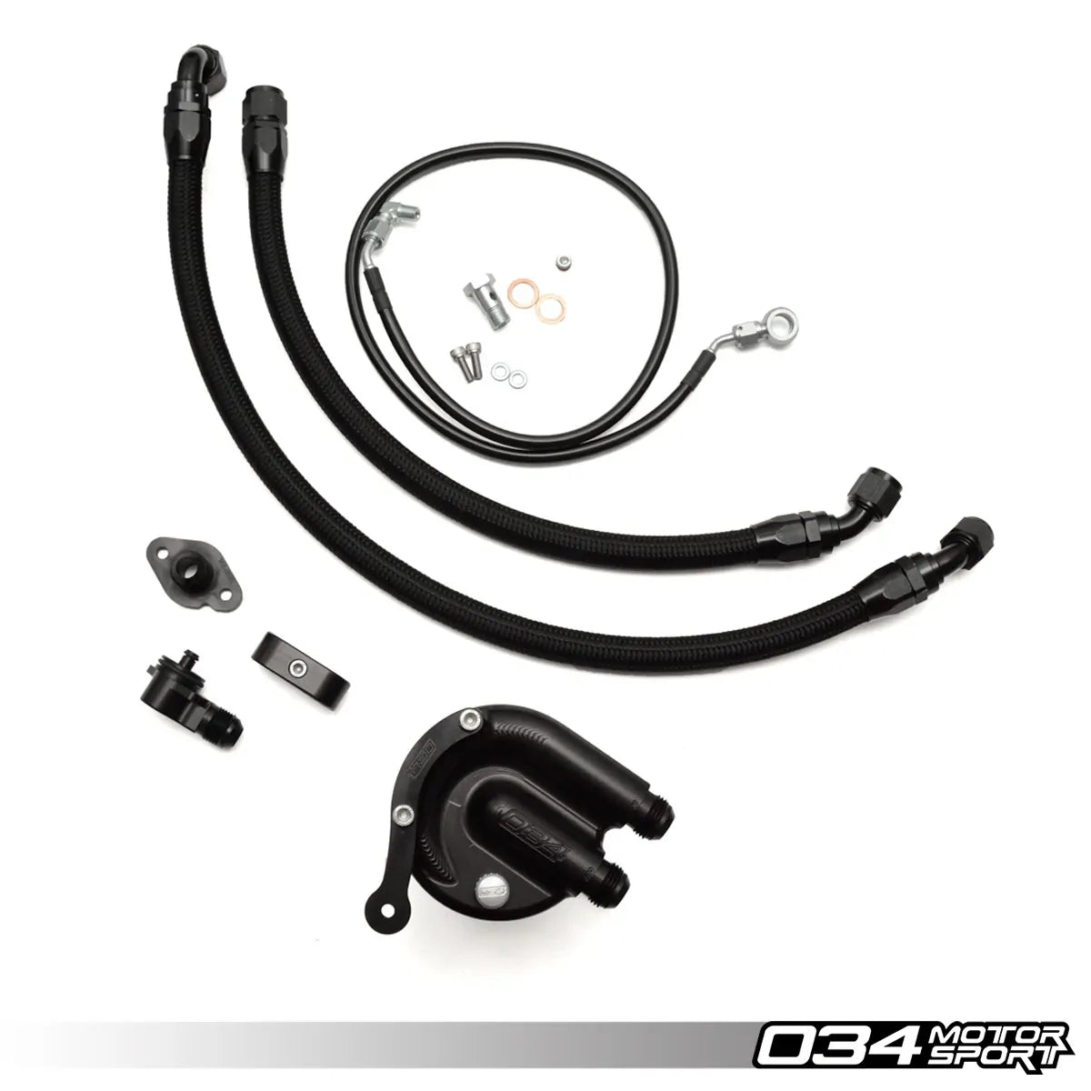 034Motorsport Billet Catch Can Kit  Audi TTRS 8J 2.5TFSI