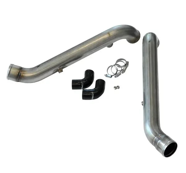 034Motorsport Bipipe Set, B5 Audi S4 & C5 Audi A6/Allroad 2.7T, Stainless Steel with WMI Bungs