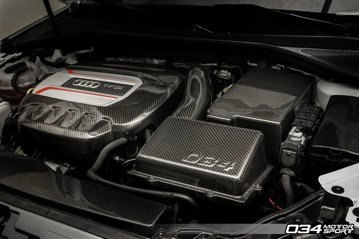 034Motorsport Carbon Fiber Battery Cover VAG MQB Models