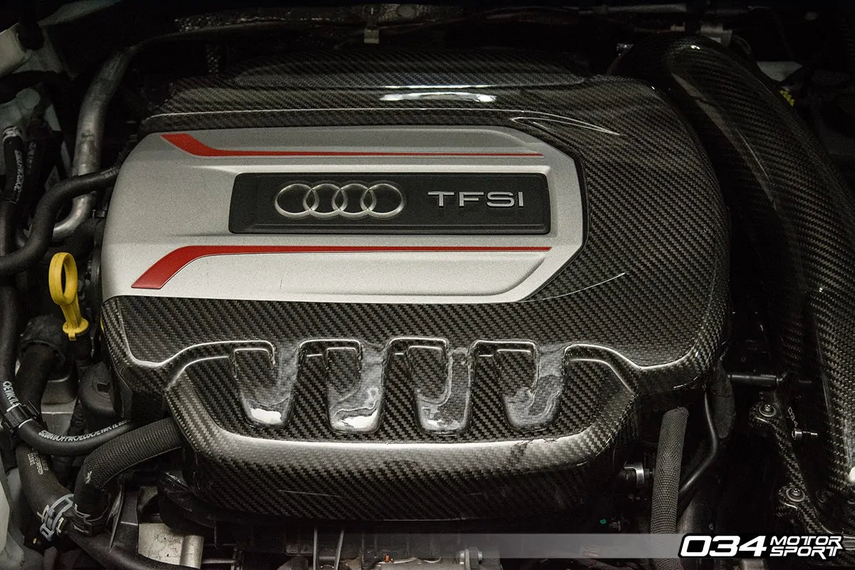034Motorsport Audi S3 8V/TTS 8S Carbon Fiber Engine Cover