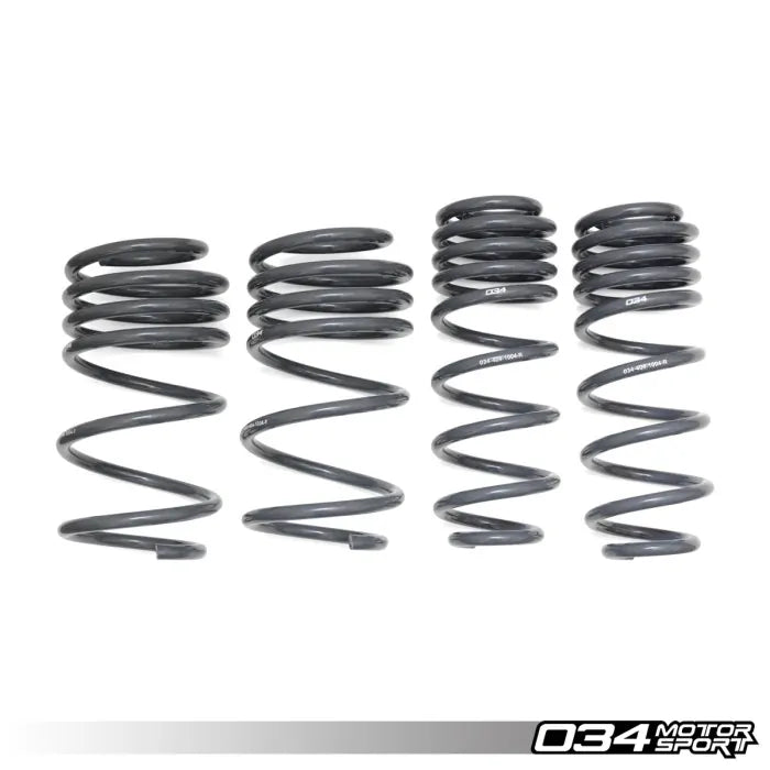 034Motorsport Dynamic+ VW Golf MK7 R Lowering Springs