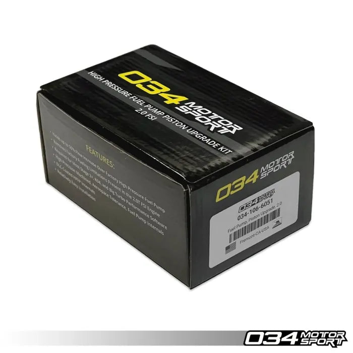 034Motorsport 2.0T FSI High Pressure Fuel Pump Piston Upgrade Kit