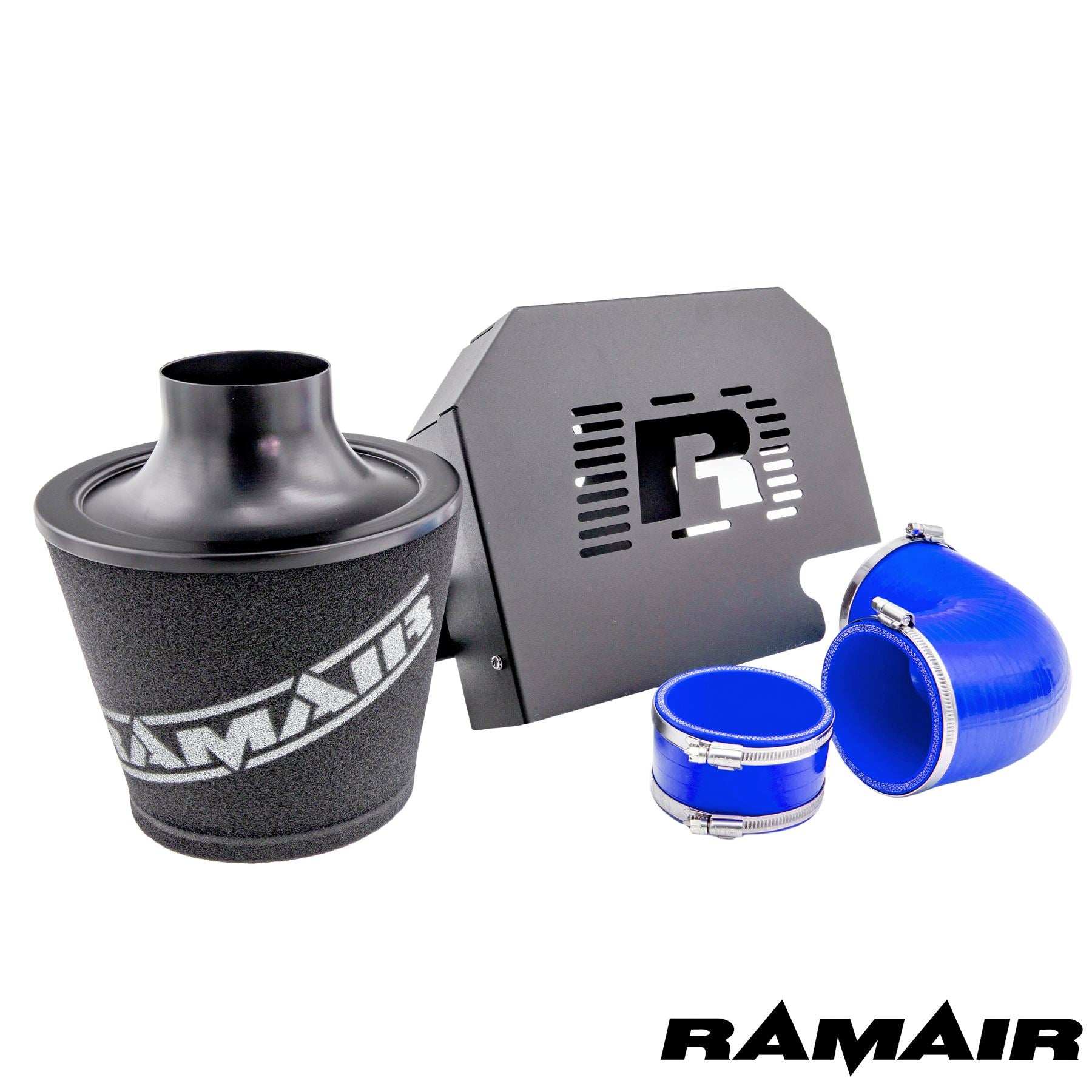 Performance Foam Induction Kit for MK2 Focus ST with ECU Holder - Blue Hoses - Performance HQ - United Kingdom