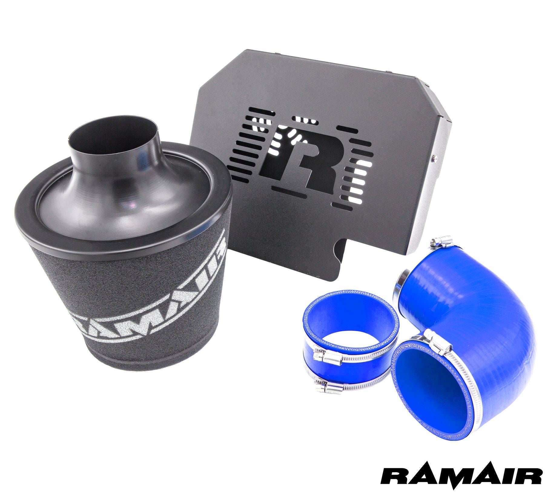 Performance Foam Induction Kit for MK2 Focus ST with ECU Holder - Blue Hoses - Performance HQ - United Kingdom