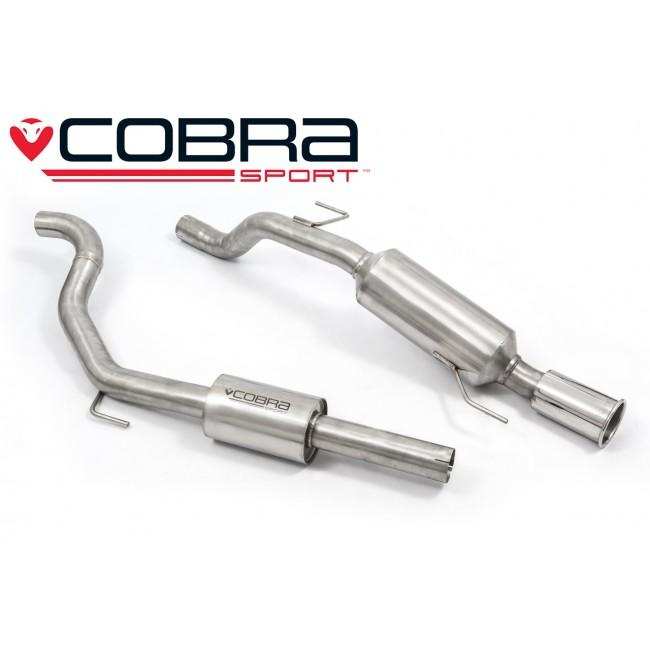 Cobra Sport Vauxhall Corsa D 1.6 SRI (07-09) Cat Back Exhaust - Performance HQ - United Kingdom