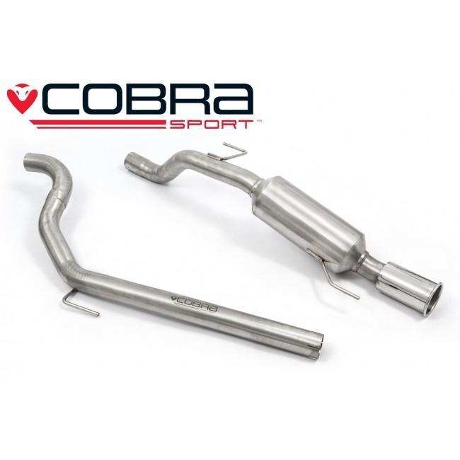 Cobra Sport Vauxhall Corsa D 1.6 SRI (07-09) Cat Back Exhaust - Performance HQ - United Kingdom