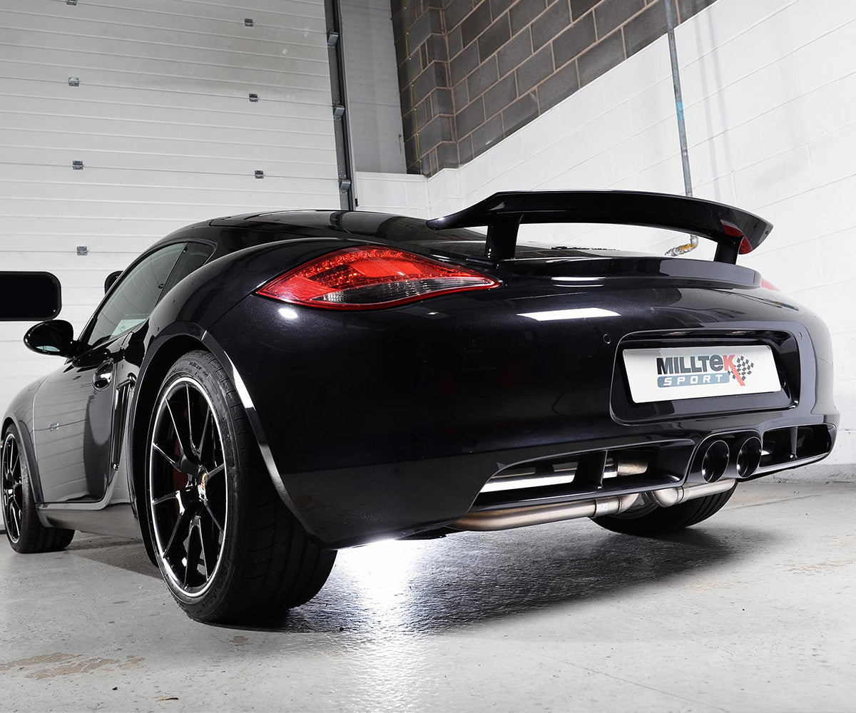 Milltek Sport Porsche Cayman/Boxster S 3.4 987 Gen 2 Cat-Back Exhaust