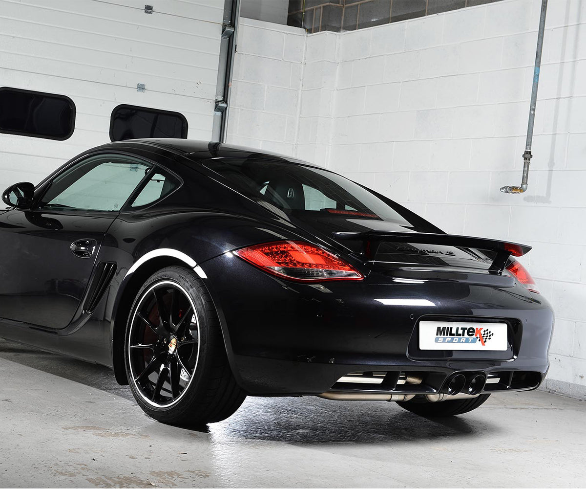 Milltek Sport Porsche Cayman/Boxster S 3.4 987 Gen 2 Cat-Back Exhaust