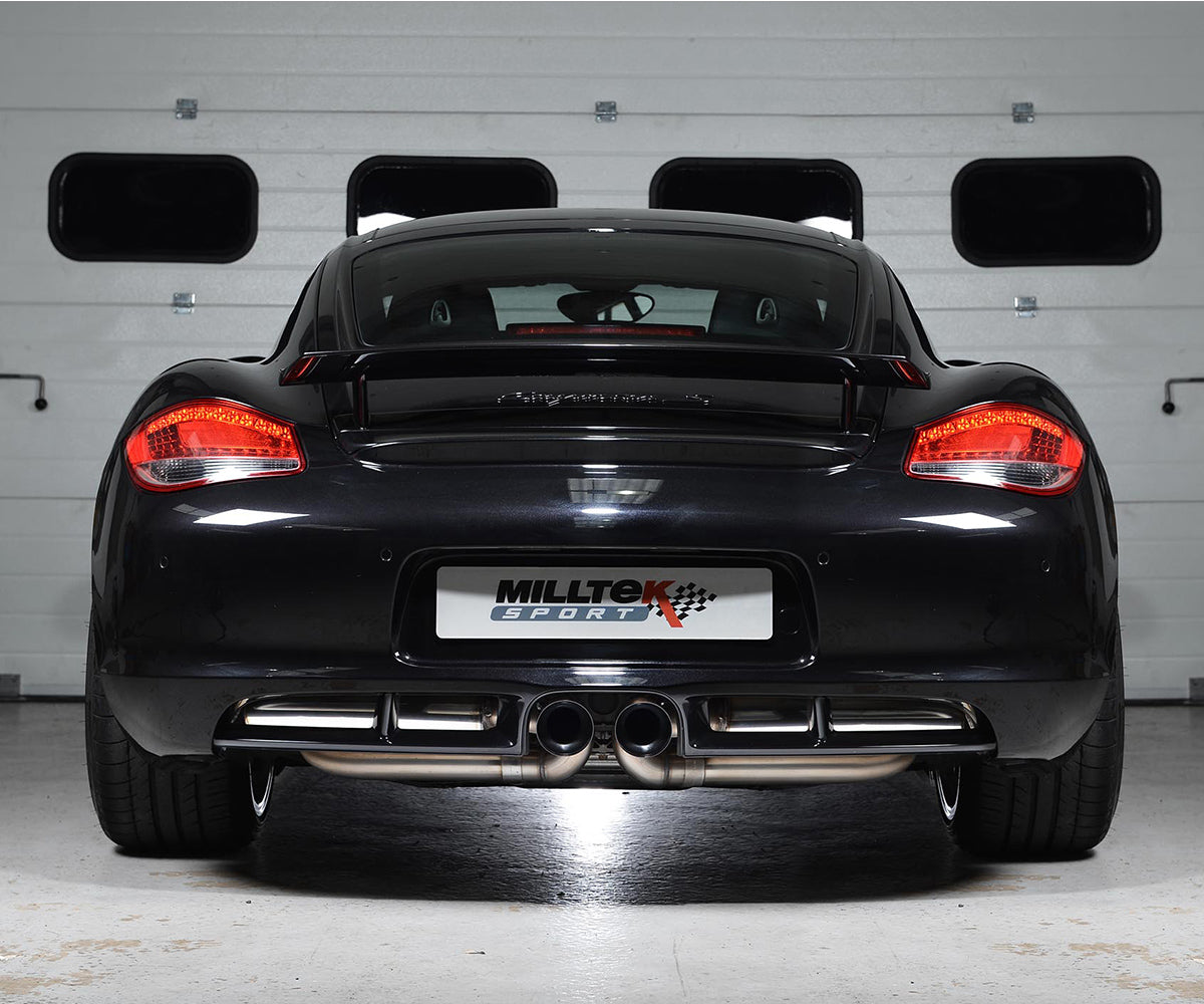 Milltek Sport Porsche Cayman/Boxster S 3.4 987 Gen 2 Cat-Back Exhaust