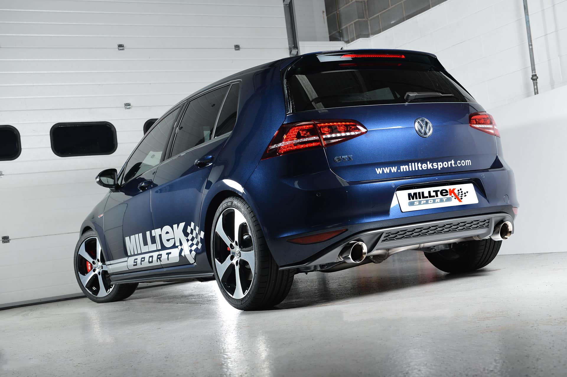 Milltek Sport VW Golf MK7 GTi (including GTi Performance Pack, Clubsport & Clubsport S models) Cat-Back Exhaust