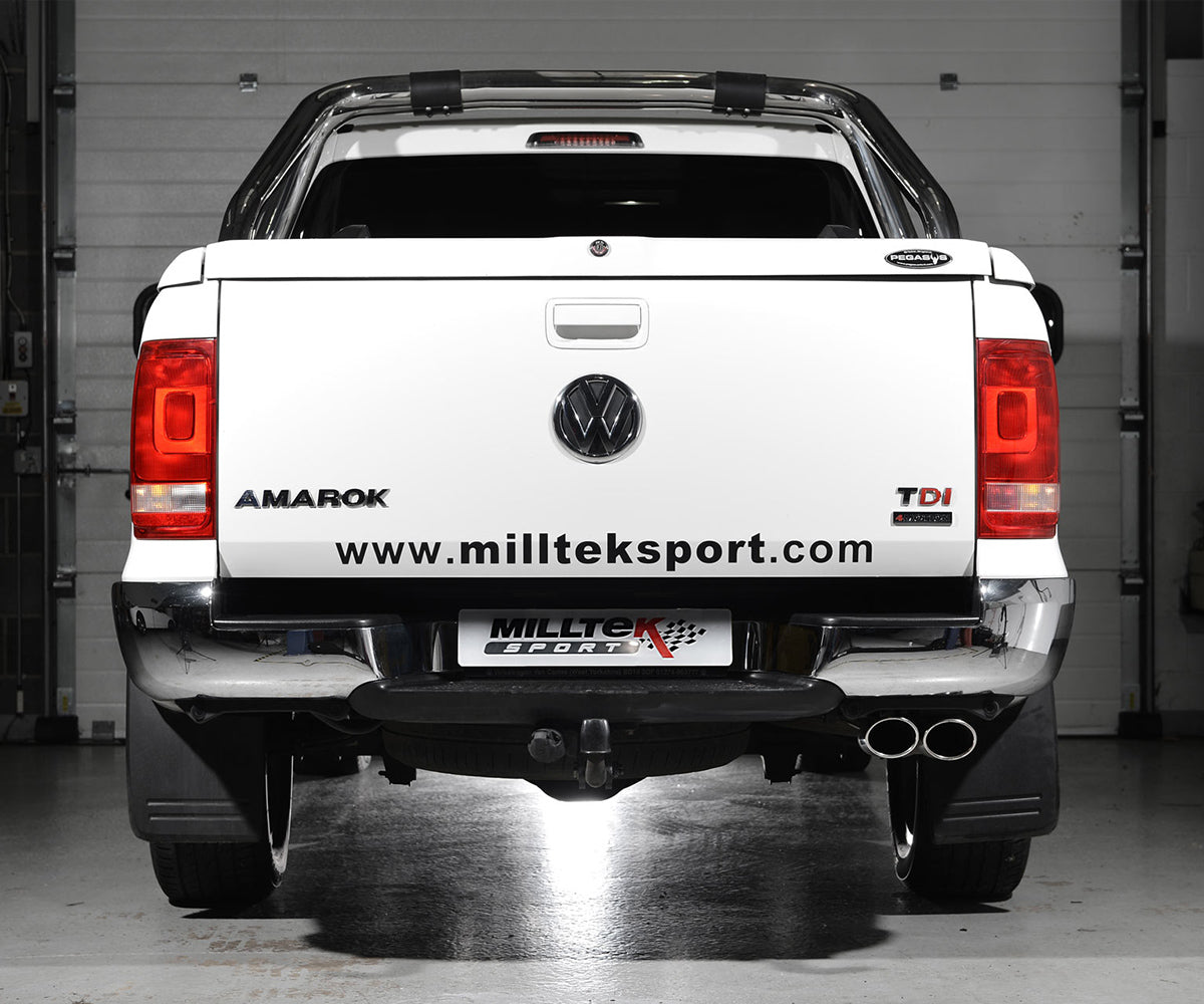Milltek Sport VW Amarok 2.0BiTDI 163/180PS Cat-Back Exhaust System