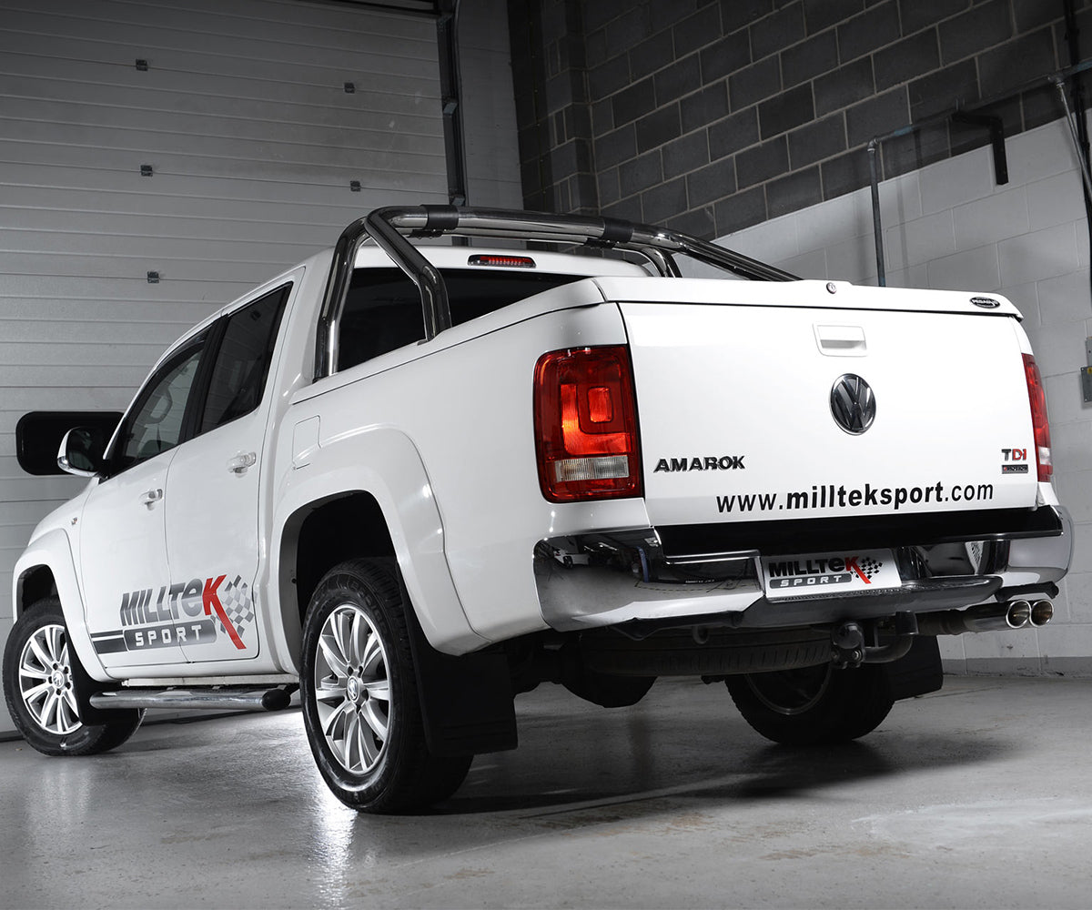 Milltek Sport VW Amarok 2.0BiTDI 163/180PS Cat-Back Exhaust System