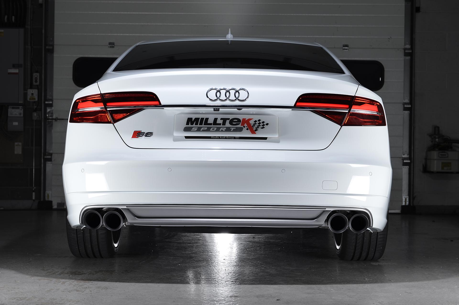 Milltek Sport Audi S8 (D4) 4.0TFSI Cat-Back Exhaust