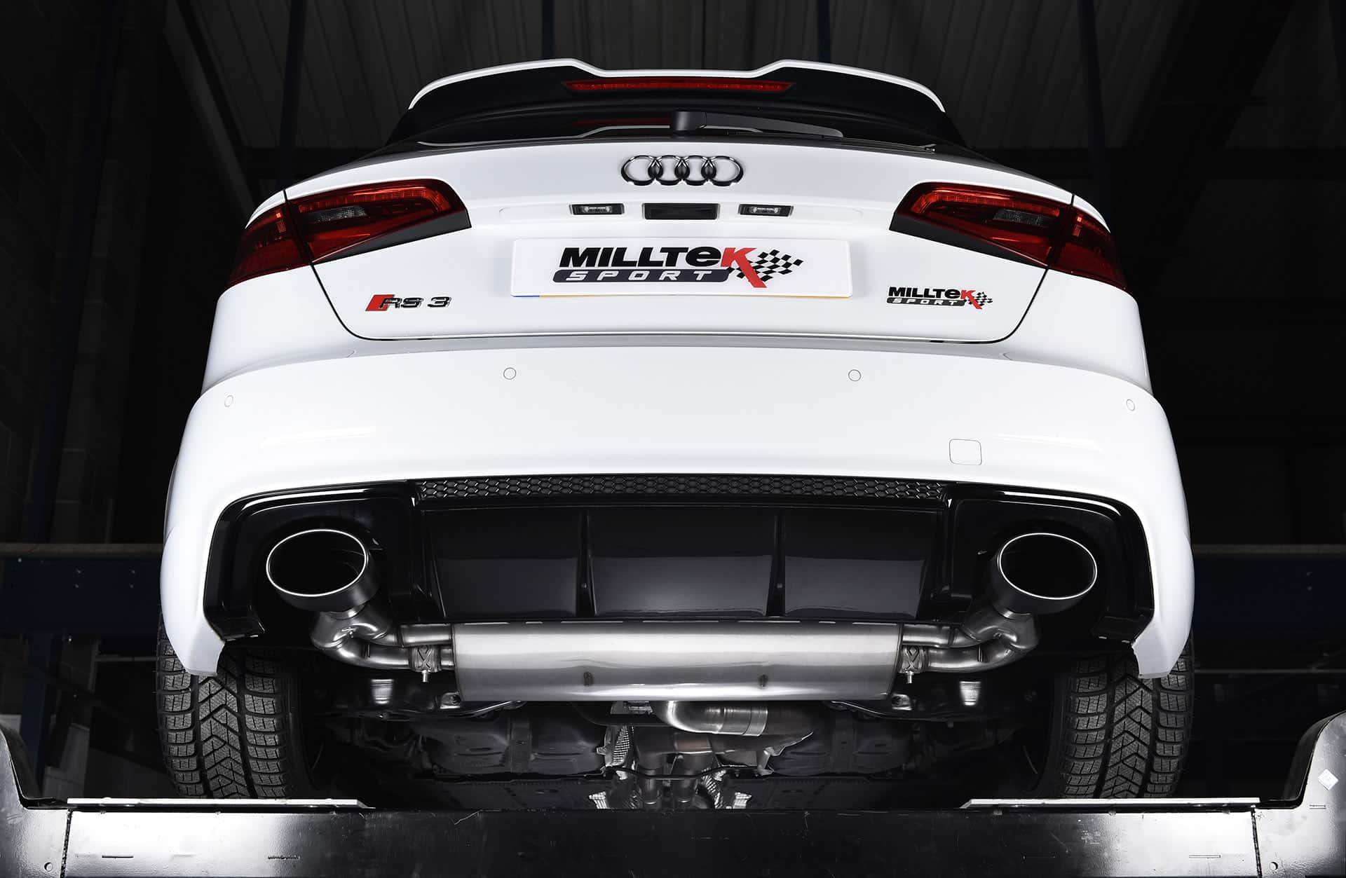 Milltek Sport Audi RS3 (8V) Pre-Facelift Cat-Back Exhaust