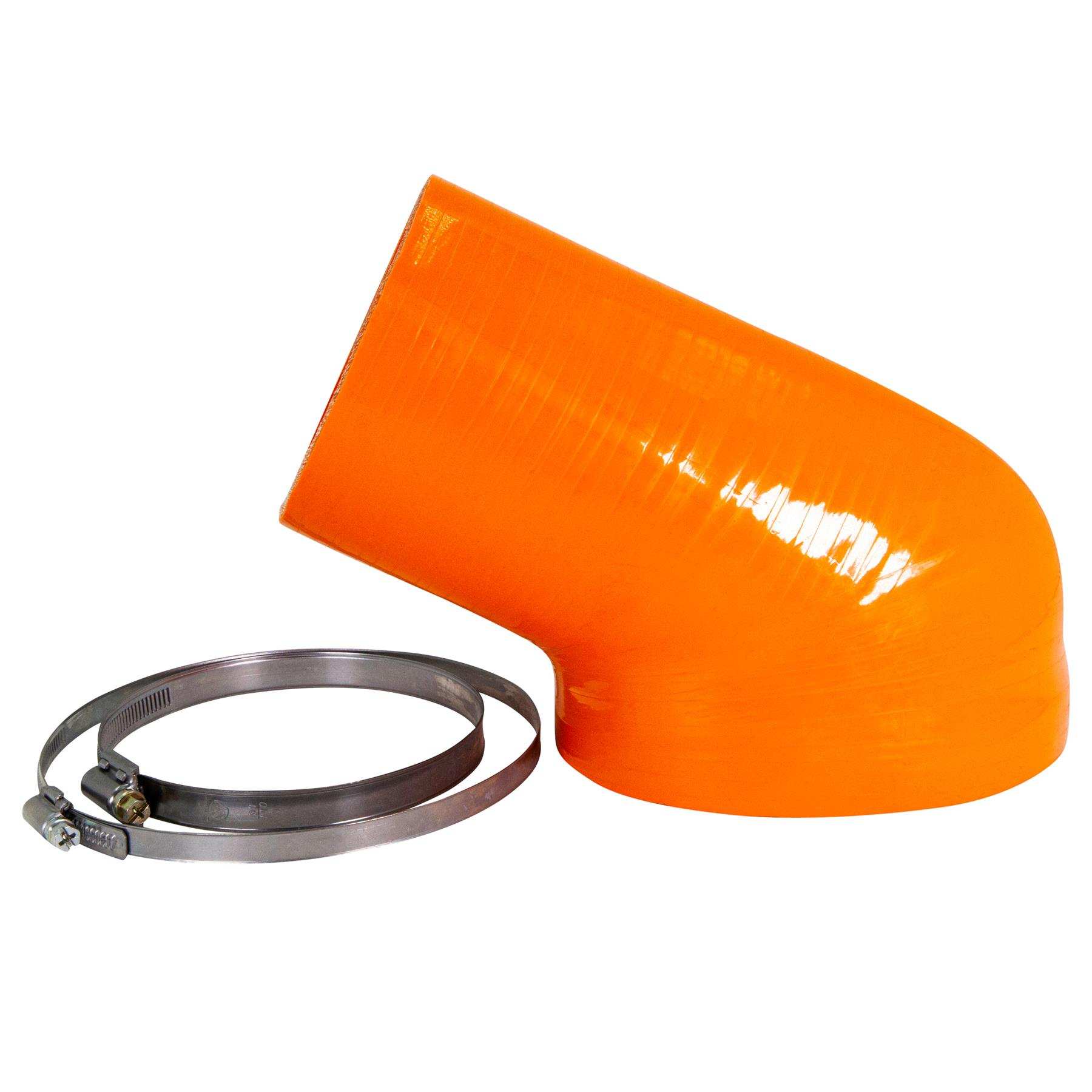 BMW E46 M3 Orange Silicone Intake Hose - Performance HQ - United Kingdom