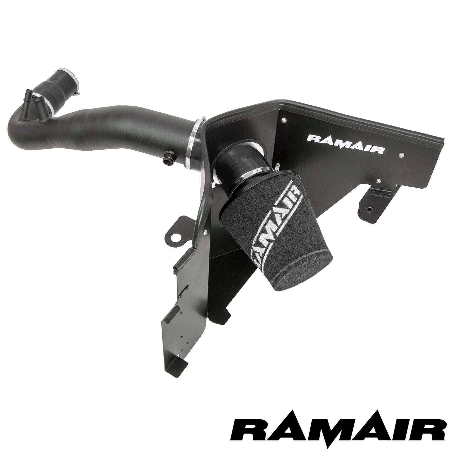 Performance Foam Induction Kit for 2.3 Ecoboost Ford Mustang - Black Hose