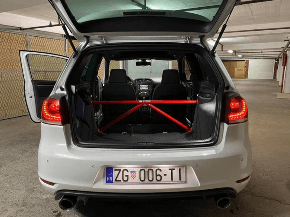 KBrace - Volkswagen Golf R / GTI MK6 Rear Strut Brace - Performance HQ - United Kingdom