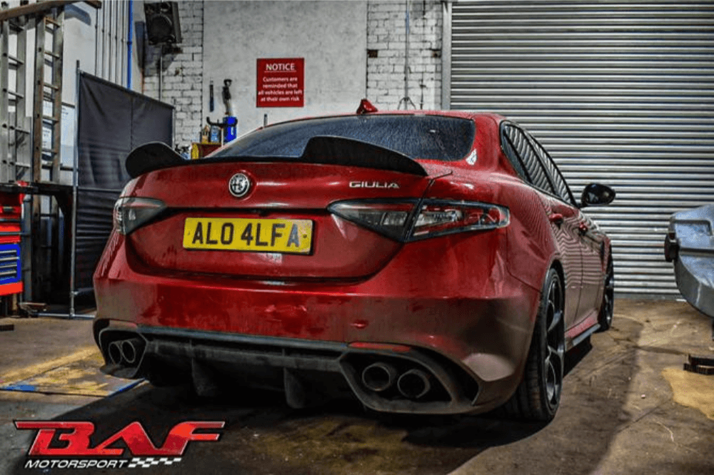 KBrace - Alfa Romeo Giulia Quadrifoglio 952 Rear Strut Brace - Performance HQ - United Kingdom