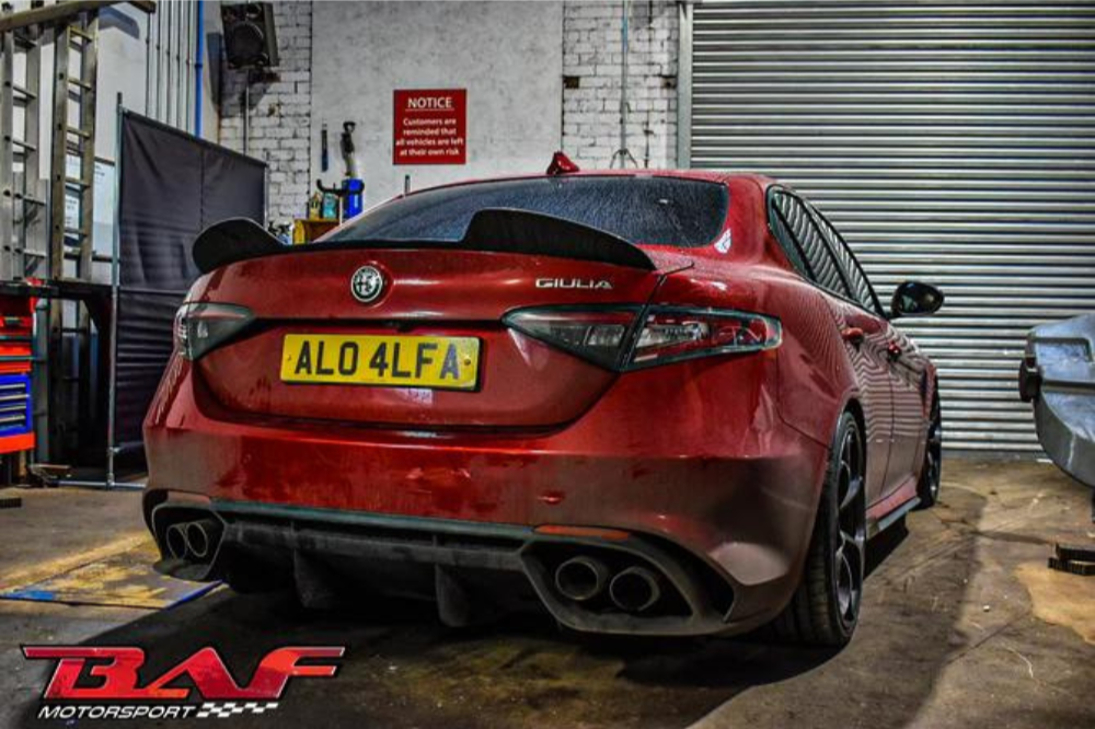 K-Brace Alfa Romeo Giuilia Quadrifoglio (952) Strut Brace - BAF Motorsport