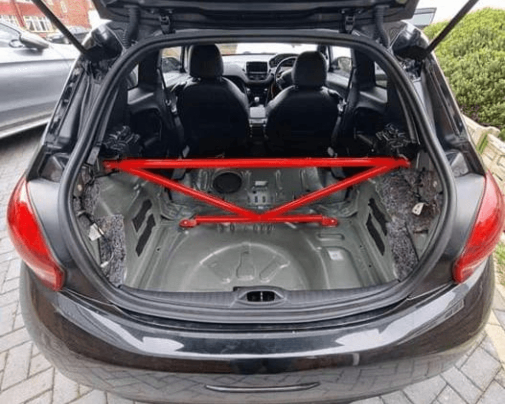 KBrace - Peugeot 208 GTi A9 Rear Strut Brace - Performance HQ - United Kingdom