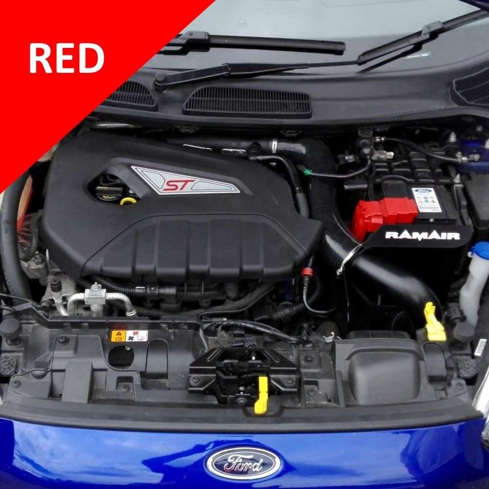Ford Fiesta ST 180 MK7 Ecoboost Red Silicone Intake Hose - Performance HQ - United Kingdom
