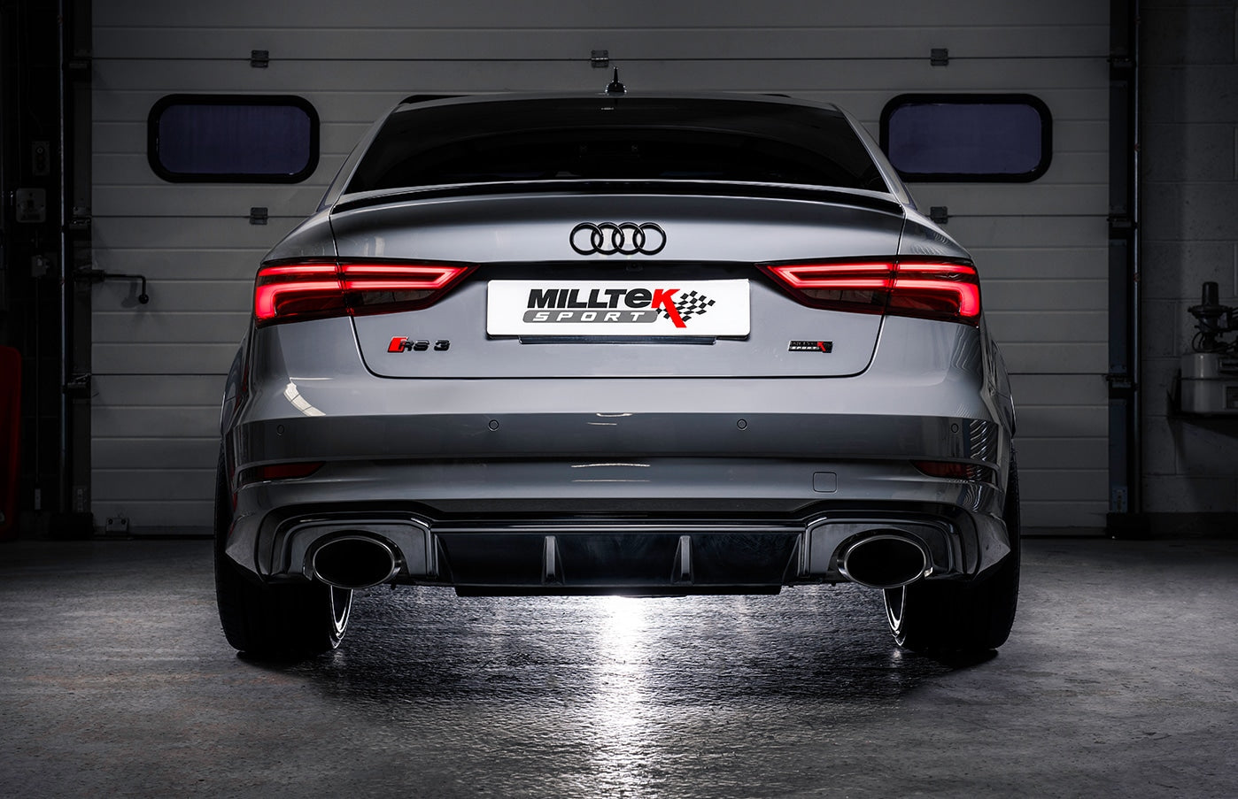 Milltek Sport Audi RS3 (8V) Saloon Cat/GPF-Back Exhaust