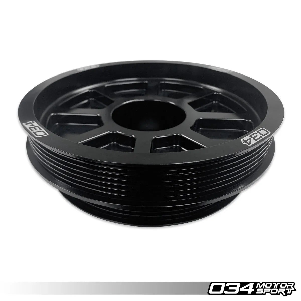034Motorsport 3.0 TFSI Supercharger 179mm Crank Pulley Upgrade, B8/B8.5 Audi S4/S5/Q5/SQ5 & C7 Audi A6/A7