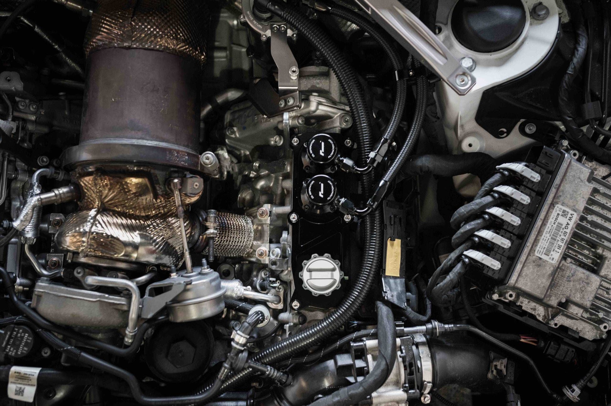 Racingline Oil Catch Can System Audi S4/S5 (B9) 3.0TFSI V6T EA839 - Performance HQ - United Kingdom