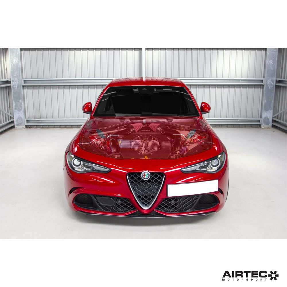 AIRTEC Motorsport Induction Kit for Alfa Romeo Giulia Quadrifoglio 2.9 V6 - Performance HQ - United Kingdom