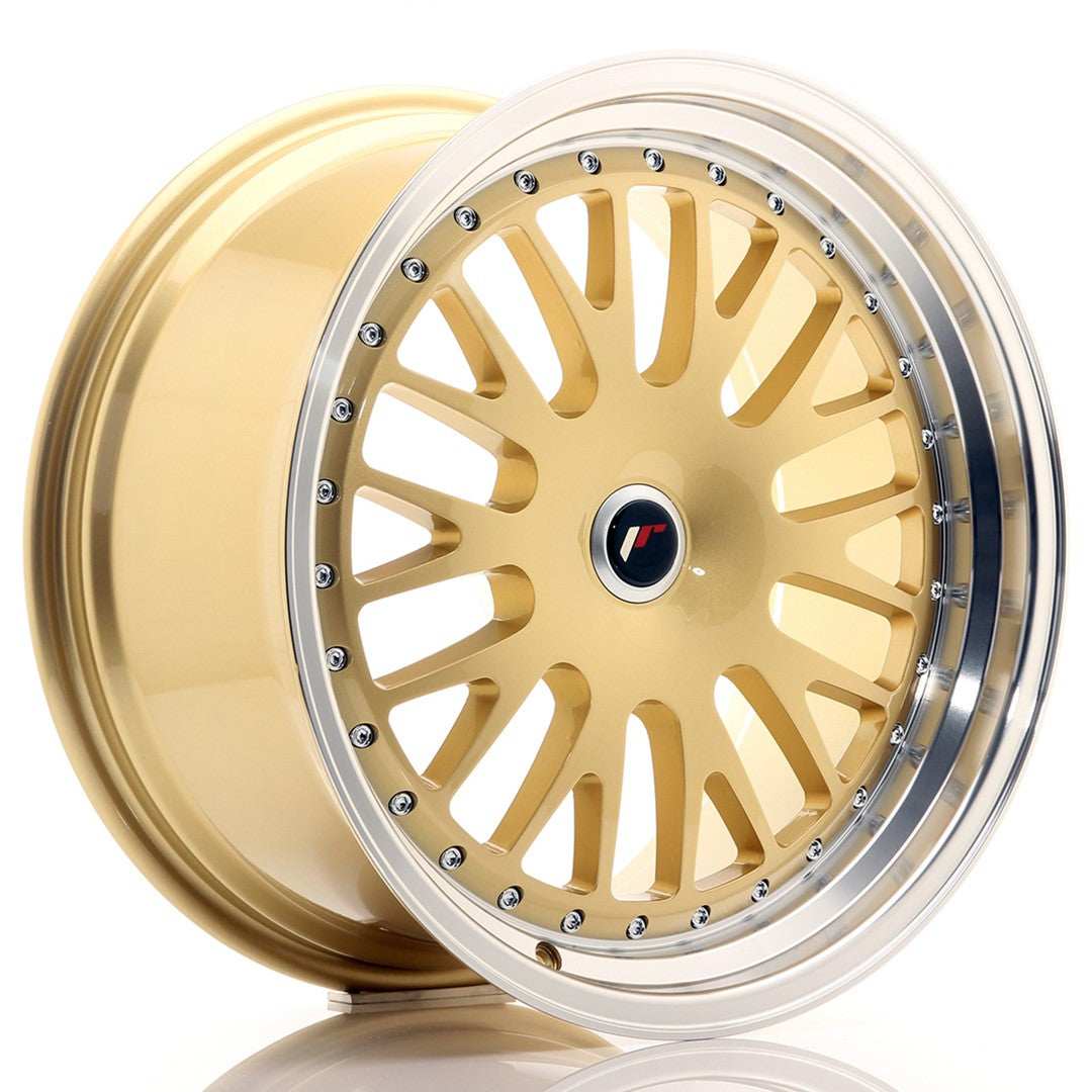 JR Wheels JR10 19x9,5 ET20-35 BLANK Gold w/ Machined Lip - Performance HQ - United Kingdom