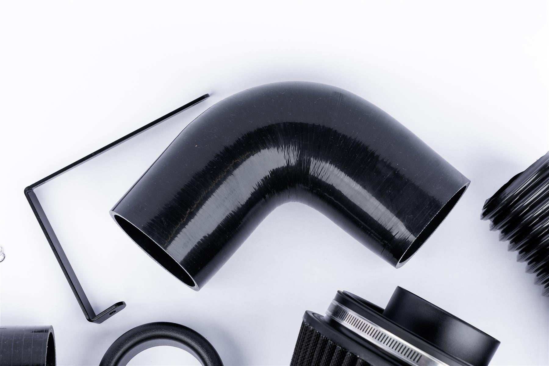 Performance Pleated Induction Kit for VW MK5 Golf R32 3.2 V6 - Black Hoses - Performance HQ - United Kingdom