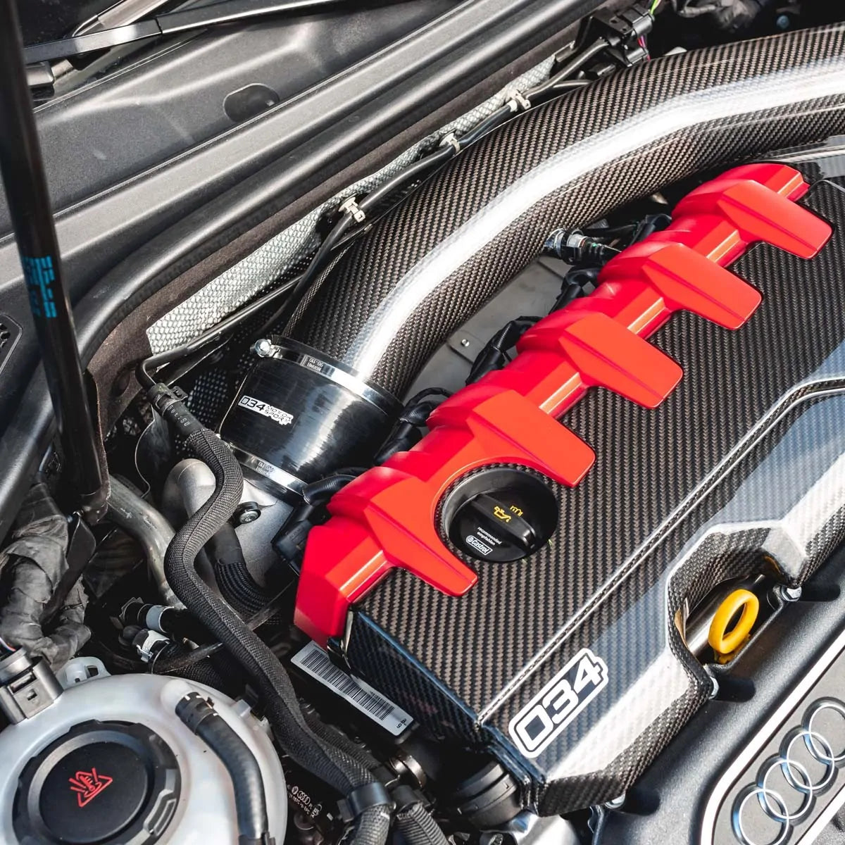 034Motorsport 4” Turbo Inlet Pipe, Audi 8S TTRS & 8V.5 RS3